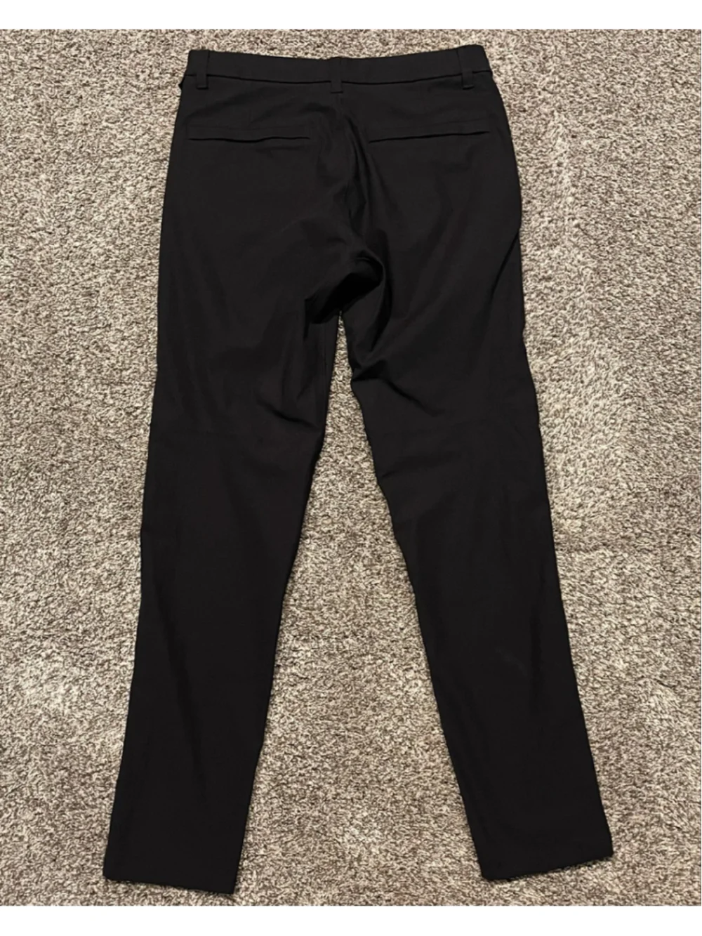 Lululemon Men’s Commission Pant Slim, Size 30, 32” Inseam, Black, EUC